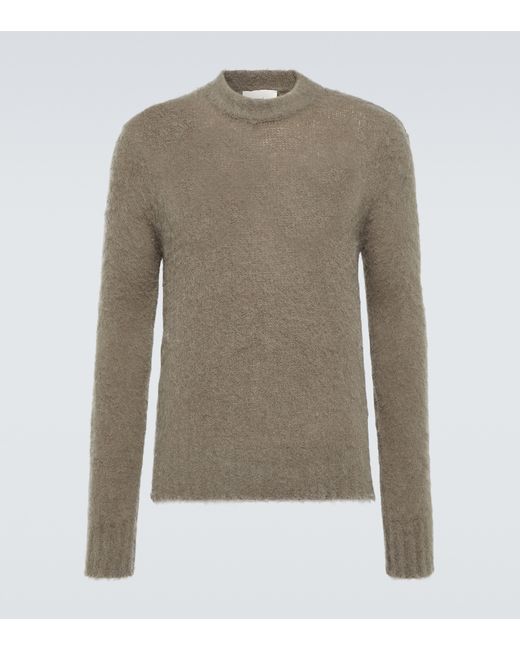 AMI Alexandre Mattiussi Alpaca and wool-blend sweater