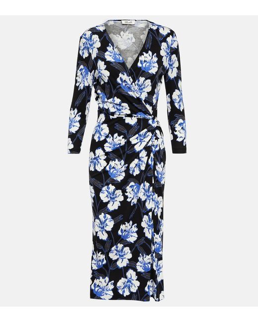 Diane von Furstenberg Borris floral midi dress