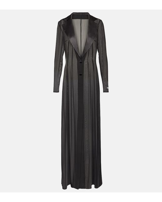 Dolce & Gabbana Silk-blend coat