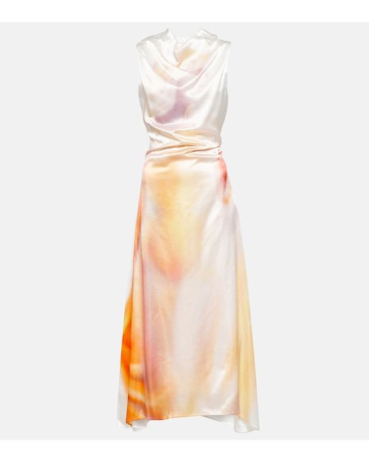Jacques Wei Printed maxi dress