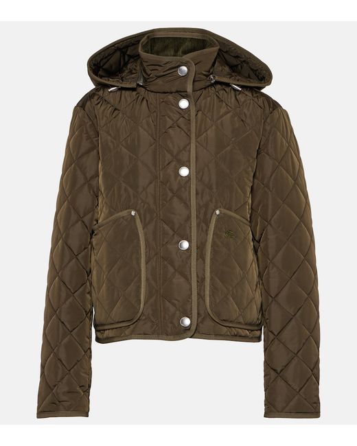 Burberry Quilted cropped jacket