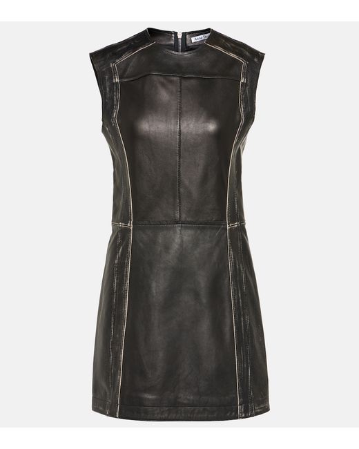 Acne Studios Leather minidress