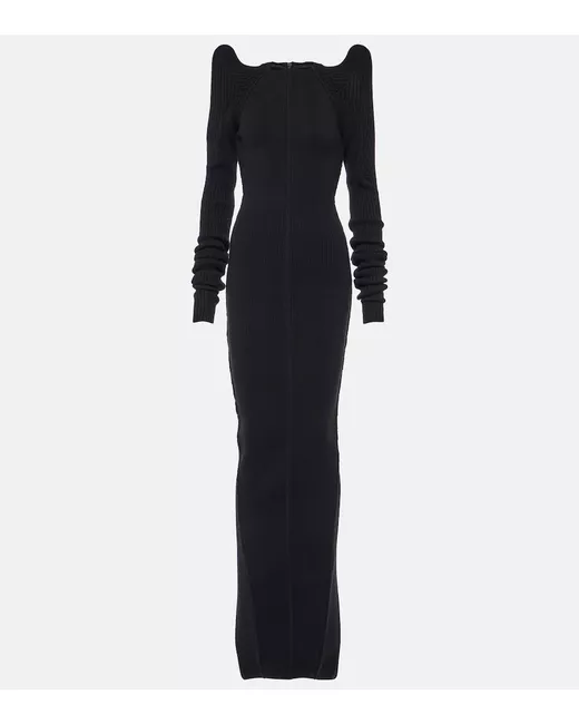 Rick Owens Cashmere and wool gown
