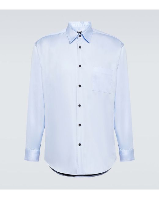 Gr10K Cotton poplin shirt