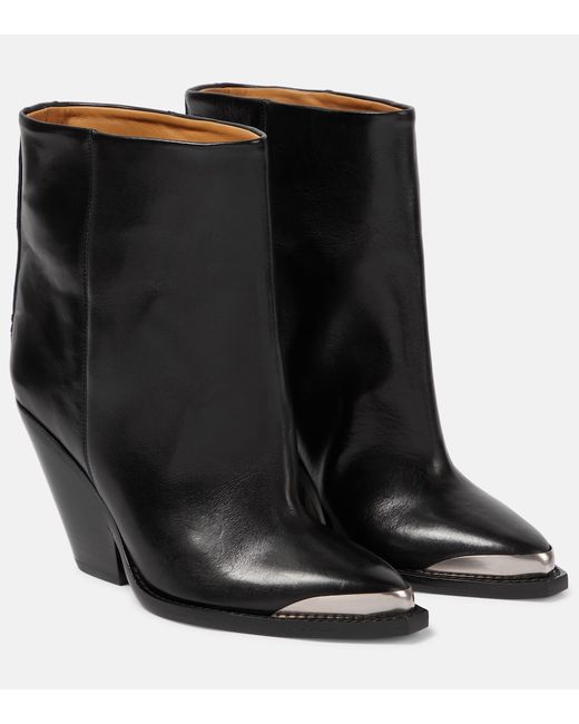 Isabel Marant Ladel leather ankle boots