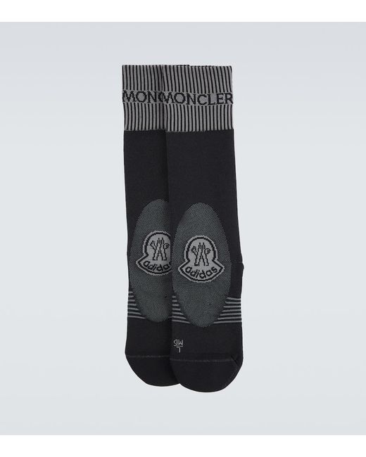 Moncler Genius x Adidas logo socks