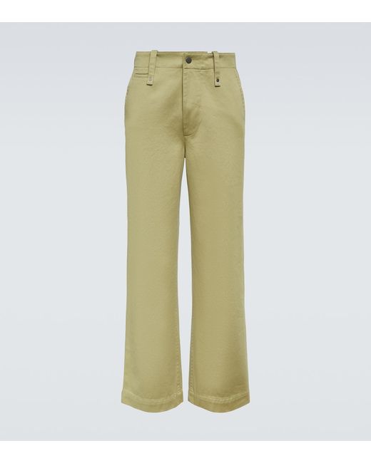 Burberry Straight leg cotton pants