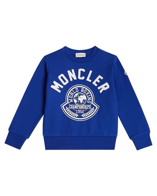 Moncler Enfant Logo cotton sweatshirt