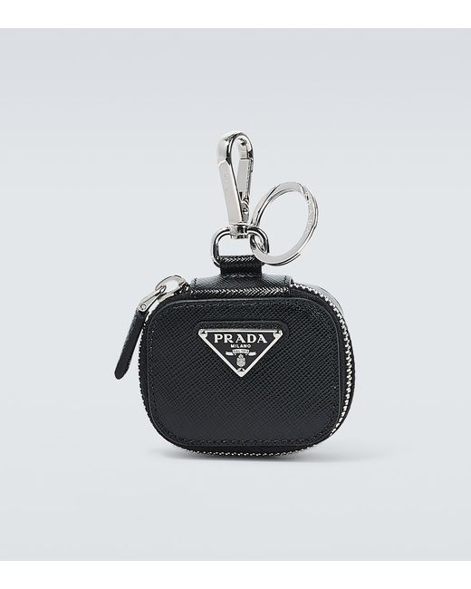 Prada Embellished leather AirPods case