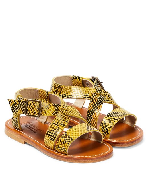 Bonpoint Caina leather sandals