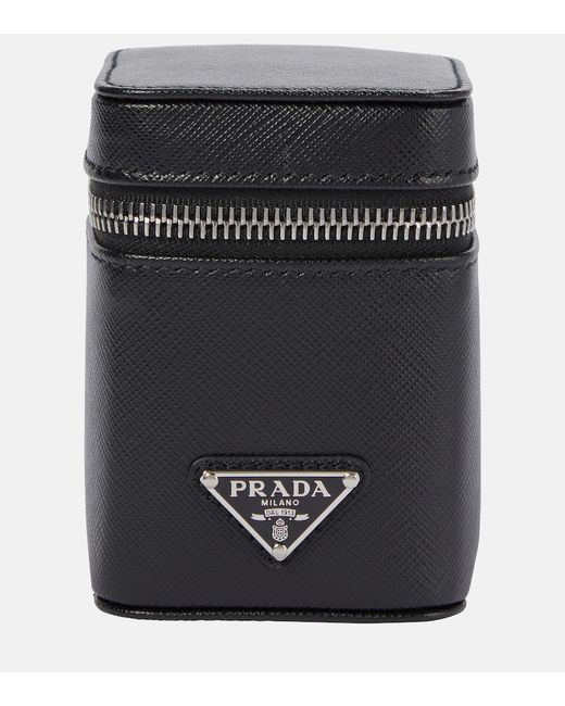 Prada Saffiano leather playing card deck and case
