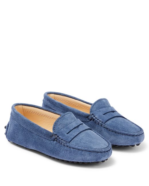 Tod'S Junior Gommini suede loafers