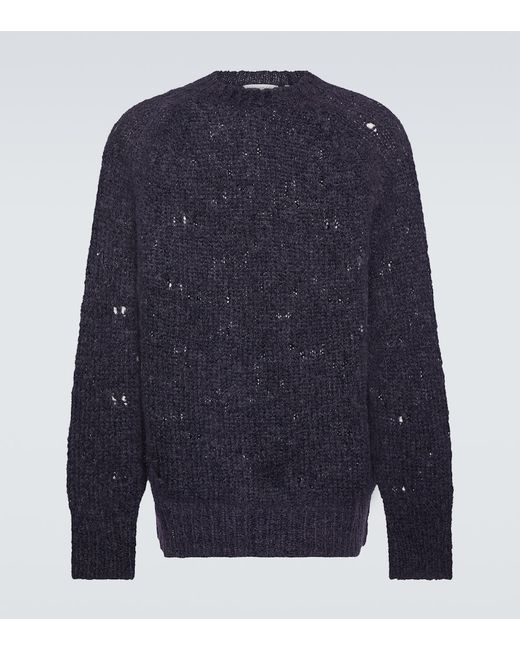 Our Legacy Needle Drop Raglan wool-blend sweater