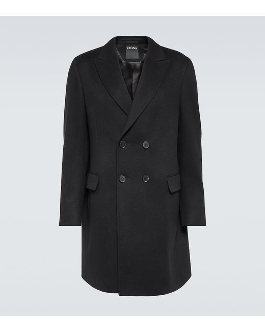 Z Zegna Wool and cashmere-blend coat