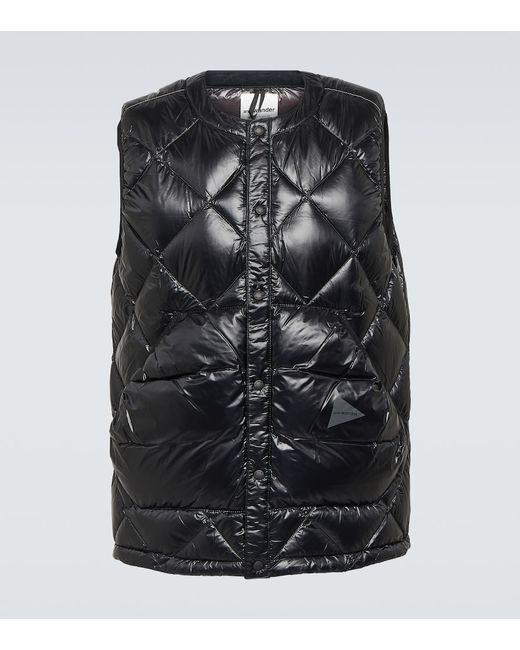 And Wander Quilted down vest