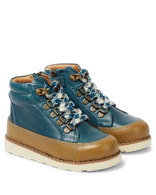 Petit Nord Leather lace-up boots