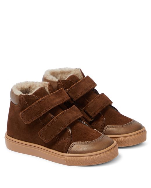 Petit Nord Toasty leather sneakers