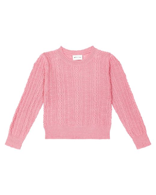 Morley Taco cable-knit wool-blend sweater