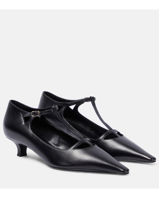 The Row Cyd leather pumps