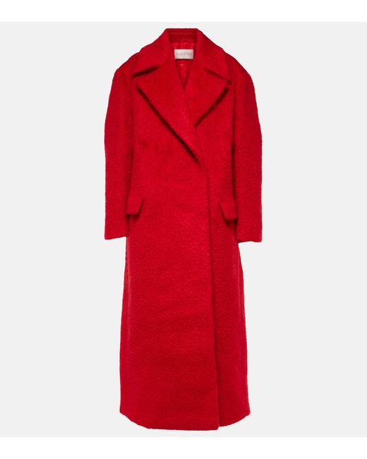 Valentino Mohair-blend coat