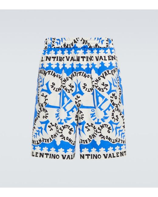 Valentino Mini Bandana cotton shorts