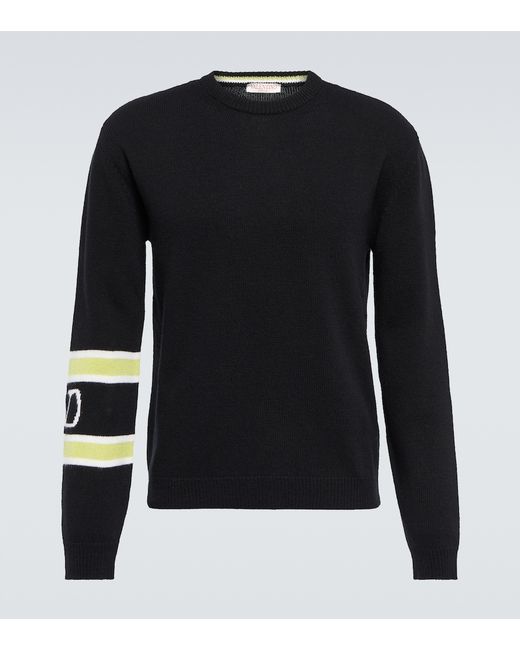 Valentino VLogo wool and cashmere sweater