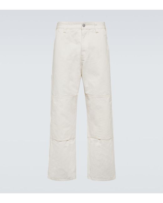 Stone Island Cotton wide-leg pants