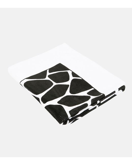 Valentino Printed cotton beach towel