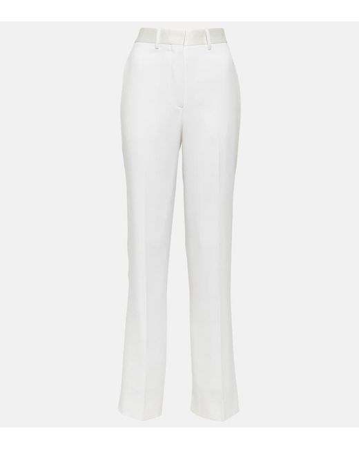Victoria Beckham High-rise straight pants