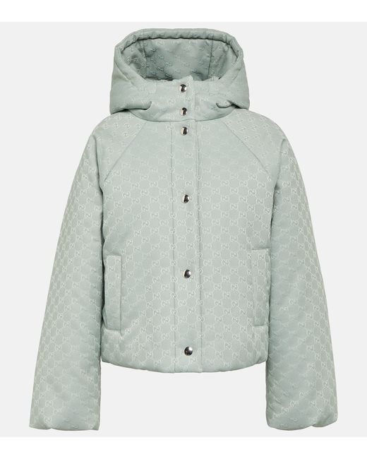 Gucci GG canvas puffer jacket