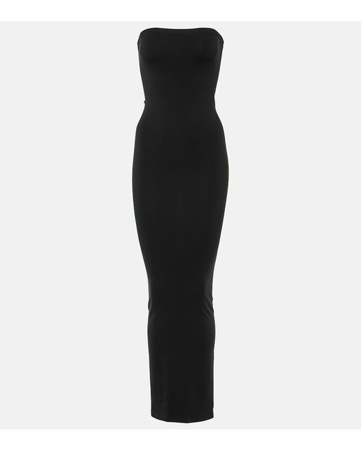 Wolford Fatal strapless jersey maxi dress