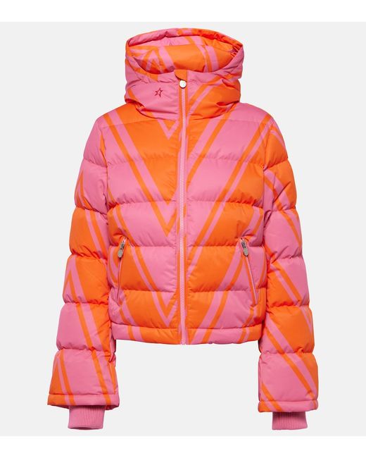 Perfect Moment Polar Flare printed puffer jacket