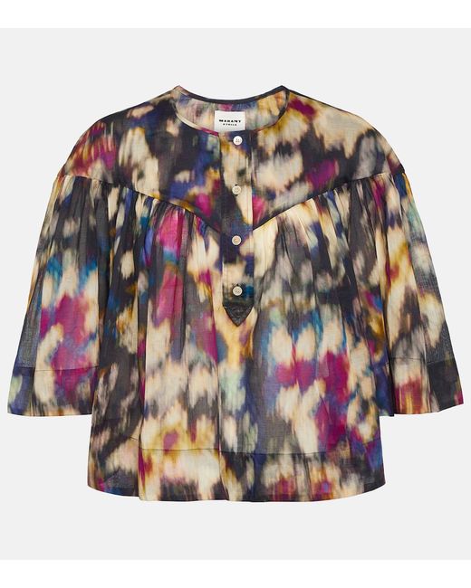 Marant Etoile Miranda cotton blouse