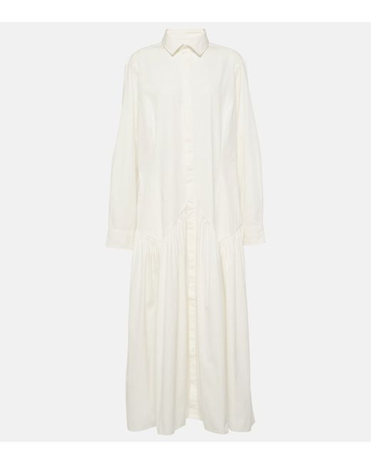 Polo Ralph Lauren Cotton-blend shirt dress