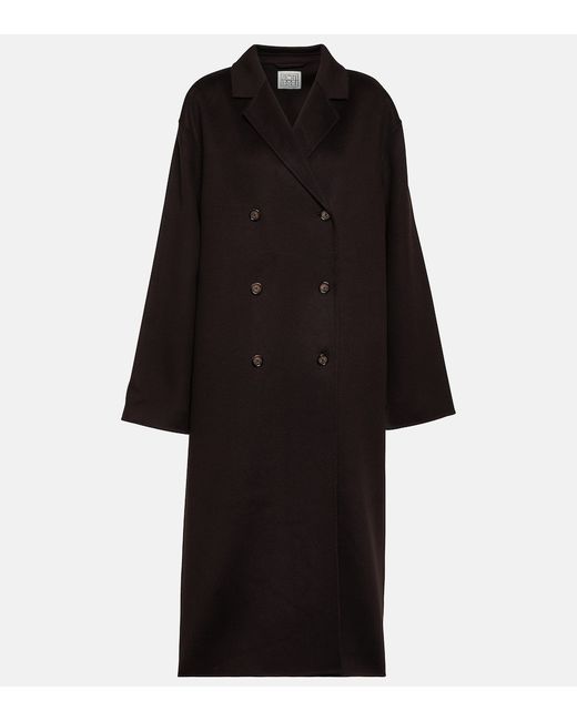 Totême Oversized double-breasted wool coat