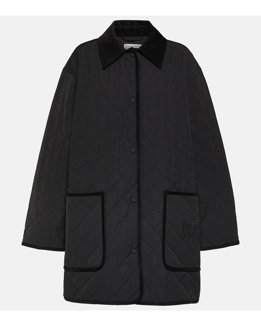 Totême Oversized quilted jacket