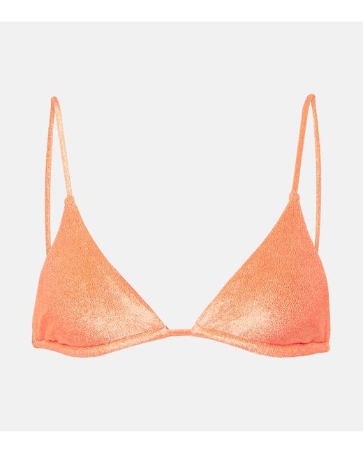 JADE Swim Via triangle bikini top