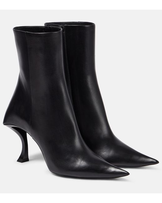 Balenciaga Hourglass leather ankle boots