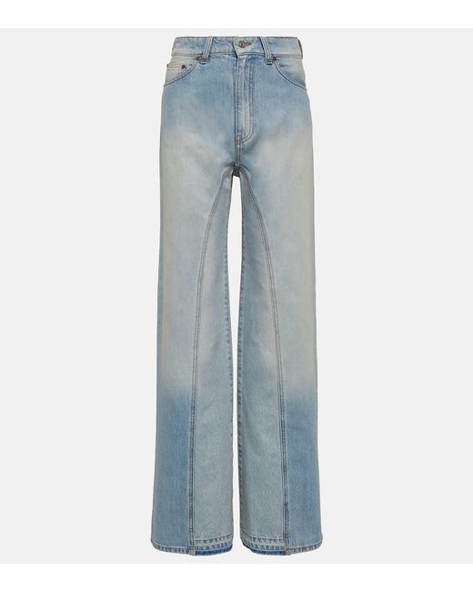 Victoria Beckham High-rise wide-leg jeans