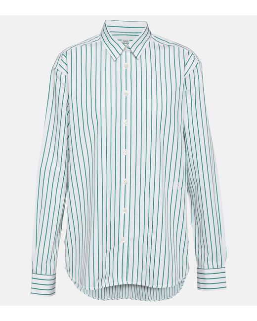 Totême Signature striped cotton poplin shirt