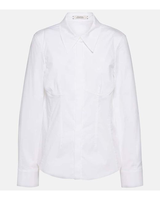 Dorothee Schumacher Poplin Power cotton-blend shirt