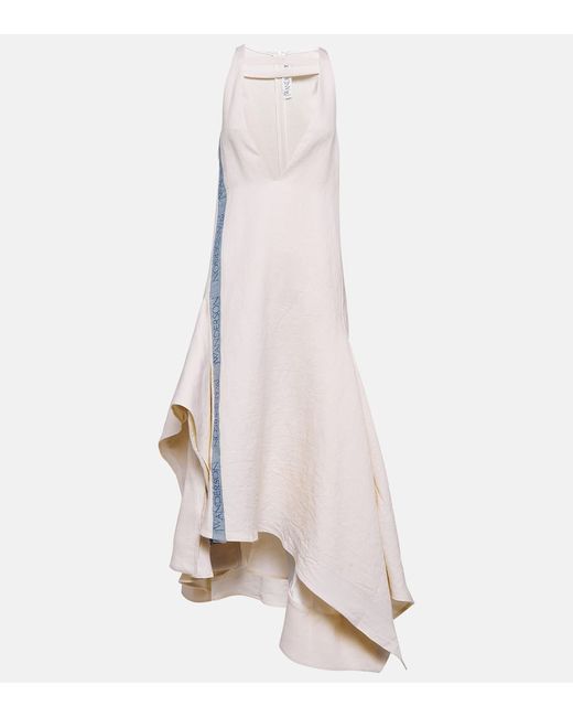 J.W.Anderson Cotton and linen maxi dress