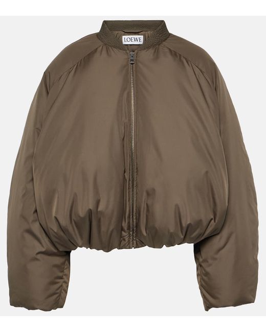 Loewe Padded bomber jacket