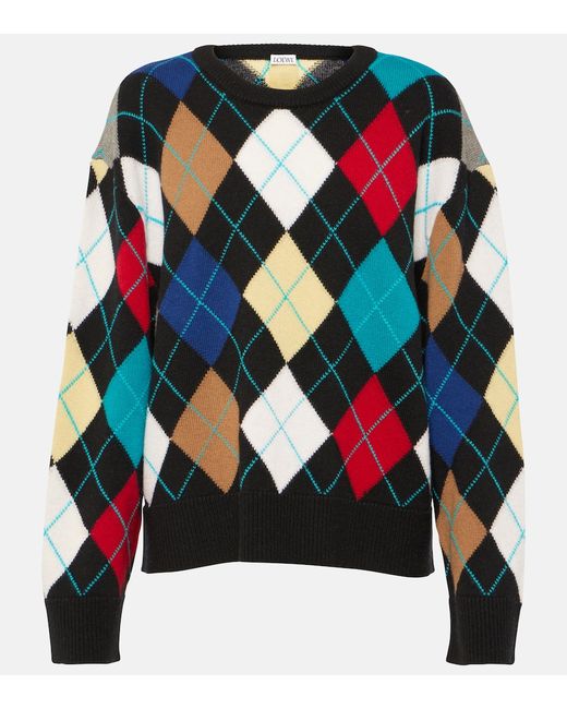 Loewe Argyle wool sweater