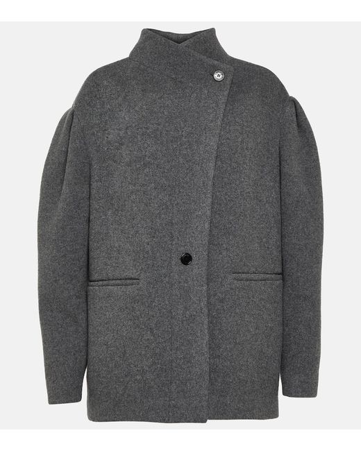 Isabel Marant Oversized wool-blend coat