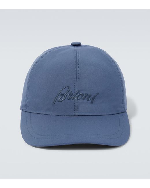 Brioni Embroidered baseball cap