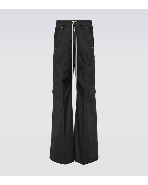 Rick Owens Bela cotton-blend wide-leg pants