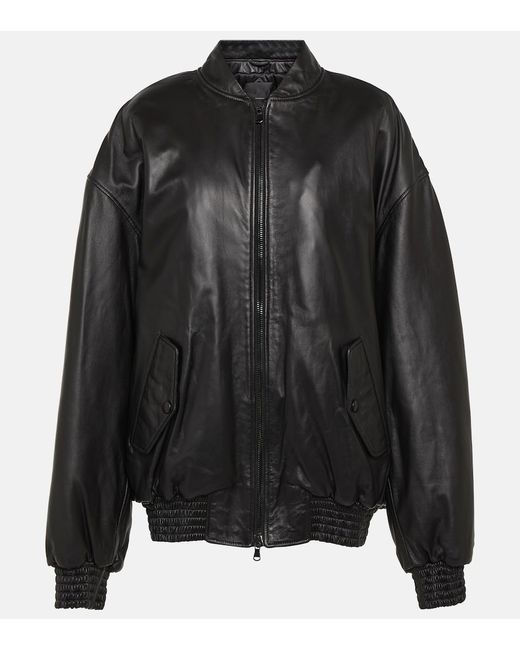 Wardrobe.Nyc Leather bomber jacket
