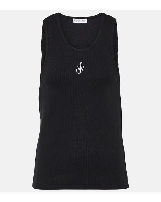 J.W.Anderson Anchor cotton jersey tank top