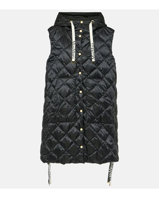Max Mara The Cube Sisoft quilted down vest